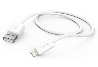 HAMA FIC E3 USB-A - Lightning kábel, 1 méter, fehér (201579)