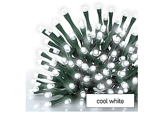 EMOS kültéri és beltéri, LED fényfüzér, 8 méter, 80 LED, hideg fehér (D4AC02) ()
