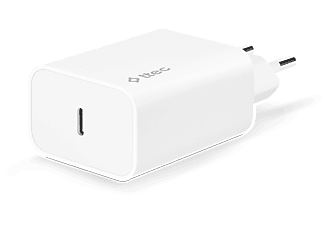 TTEC SmartCharger hálózati töltő USB-C csatlakozással 30W - fehér (2SCS26B)