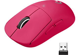 LOGITECH G PRO X SUPERLIGHT Ultra Hafif HERO 25600 DPI 400 IPS LIGHTSPEED Kablosuz Oyuncu Mouse - Pembe