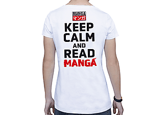 Keep Calm And Read Manga - XL - női póló