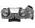 FUJIFILM X-T5 váz + XF 18-55 mm f2.8-4 R LM OIS Digitális tükörnélküli fényképezőgép szett, ezüst