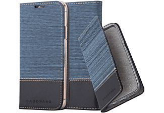 Cadorabo Jeans Book H Lle Bookcover Apple Iphone Pro Dunkel Blau