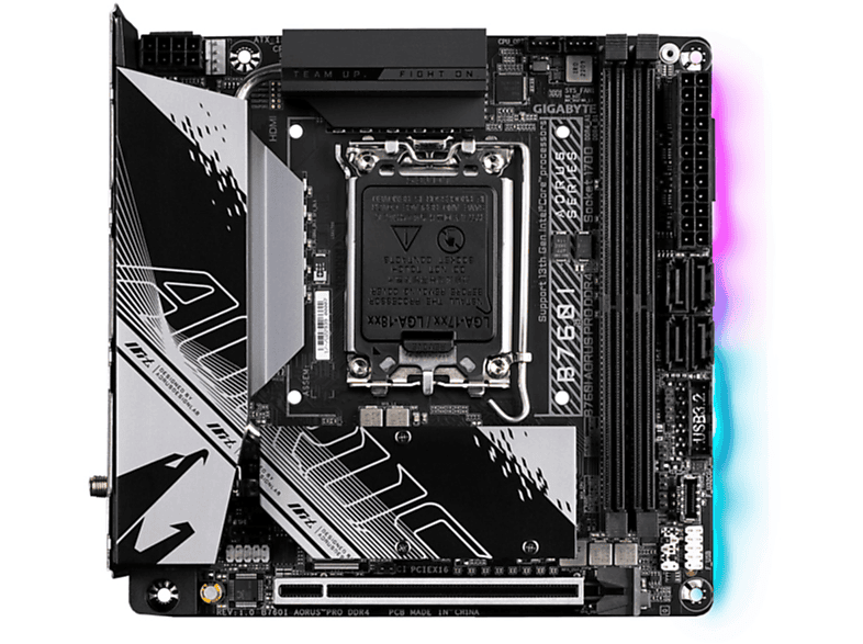 Gigabyte B I Aorus Pro Ddr Mainboards Schwarz Mediamarkt