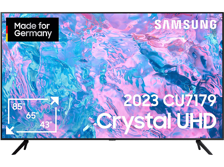 Samsung Gu Cu Uxzg Led Tv Flat Zoll Cm Uhd K