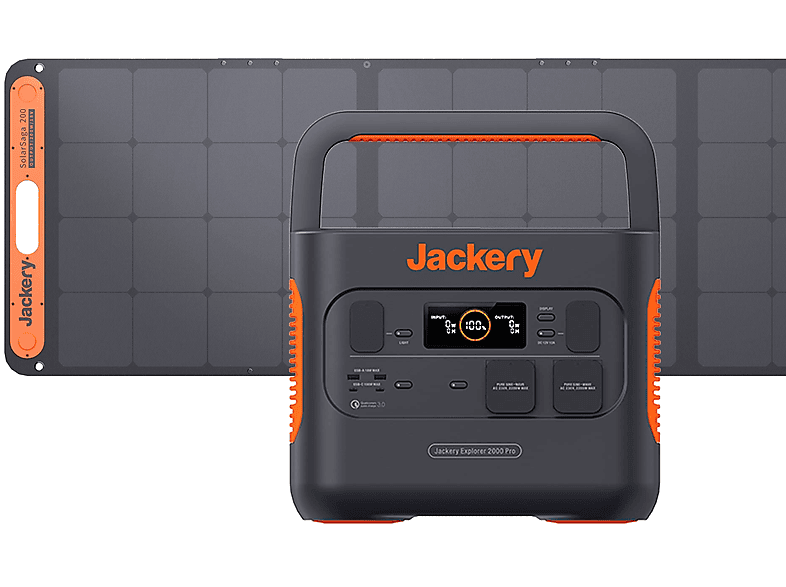 Jackery Solargenerator Pro W Wh Mit Solarsaga