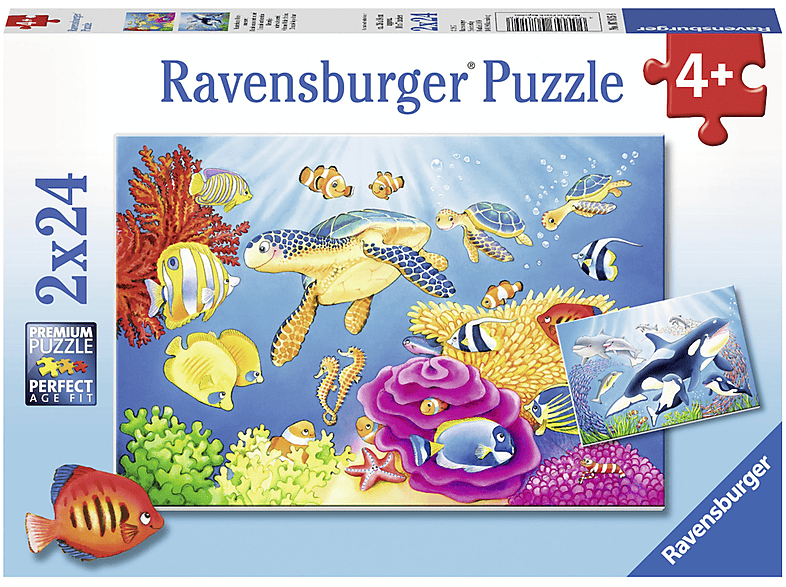 Ravensburger Kunterbunte Unterwasserwelt Puzzle Mediamarkt