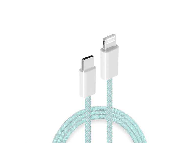 Cargador Cable De Carga R Pida Smartek Usb C A Lightning Trenzado W