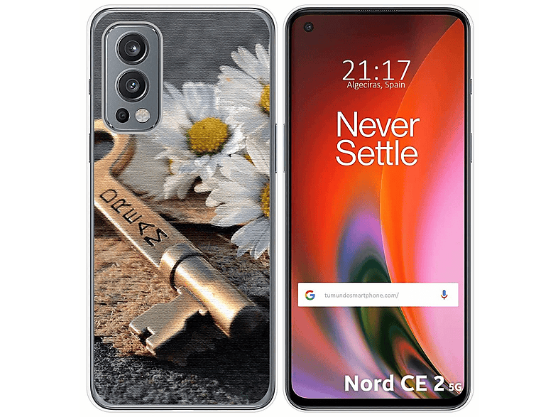 Funda móvil TUMUNDOSMARTPHONE OnePlus Nord 2 5G Compatible con