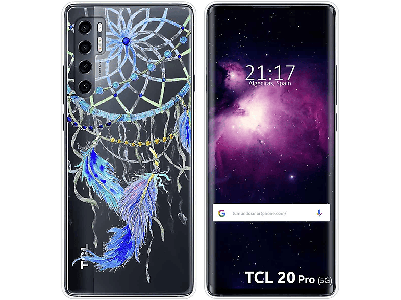 Funda móvil TUMUNDOSMARTPHONE TCL 20 Pro 5G Compatible con TCL TCL