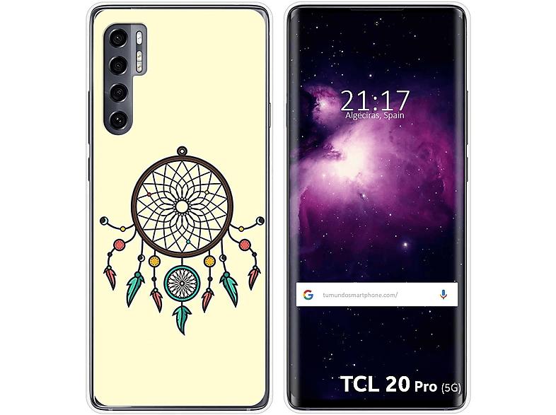 Funda móvil TUMUNDOSMARTPHONE TCL 20 Pro 5G Compatible con TCL TCL