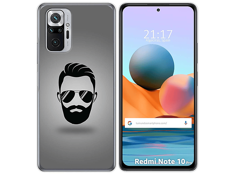 Funda móvil TUMUNDOSMARTPHONE Xiaomi Redmi Note 10 Pro Compatible