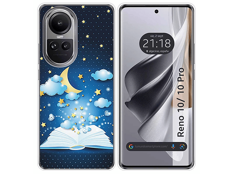 Funda móvil TUMUNDOSMARTPHONE Oppo Reno 10 5G 10 Pro 5G Compatible