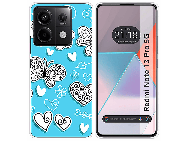 Funda móvil TUMUNDOSMARTPHONE Xiaomi Redmi Note 13 Pro 5G Compatible