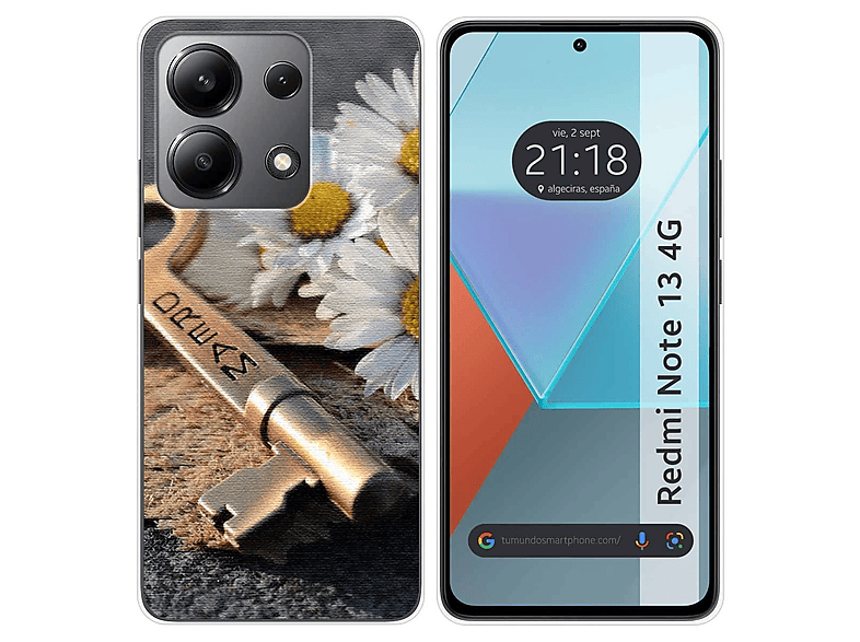 Funda móvil TUMUNDOSMARTPHONE Xiaomi Redmi Note 13 4G Compatible con