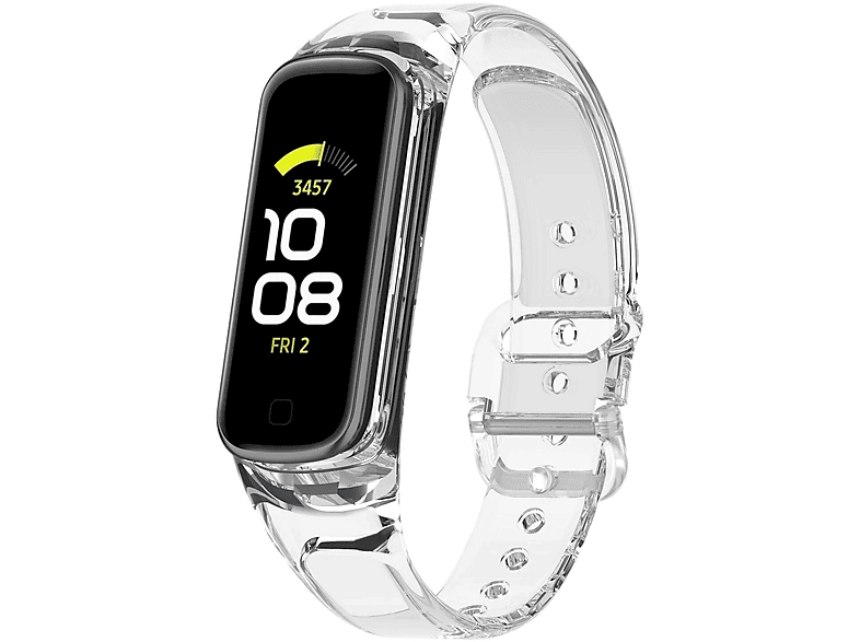 Strap It Crystal Bandje Geschikt Voor Galaxy Fit Smartwatch Bandje