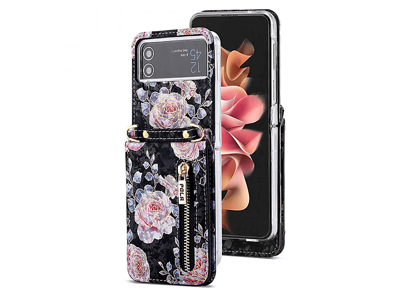 Caseonline Pola Flower H Lle Backcover Samsung Galaxy Z Flip