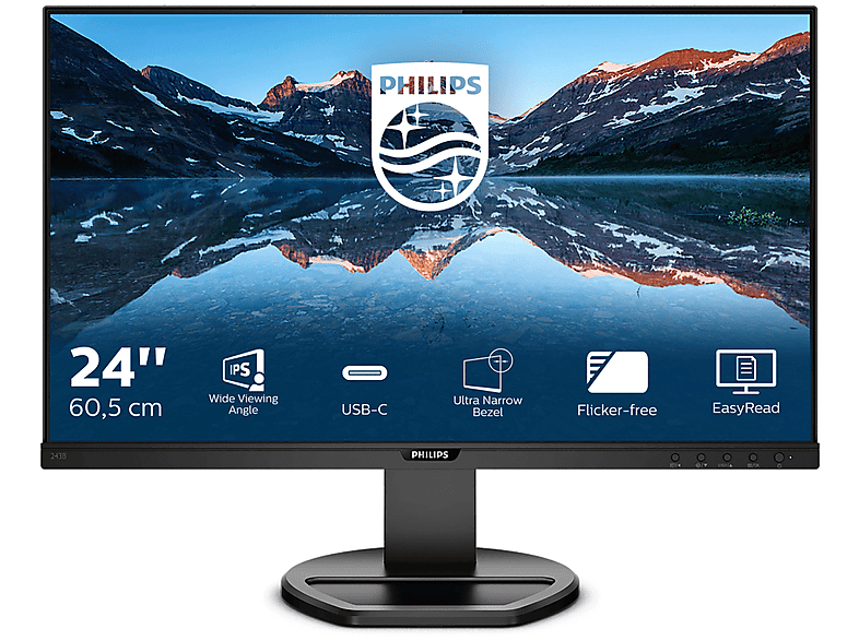 Monitor Philips B Full Hd Ms Hz Negro