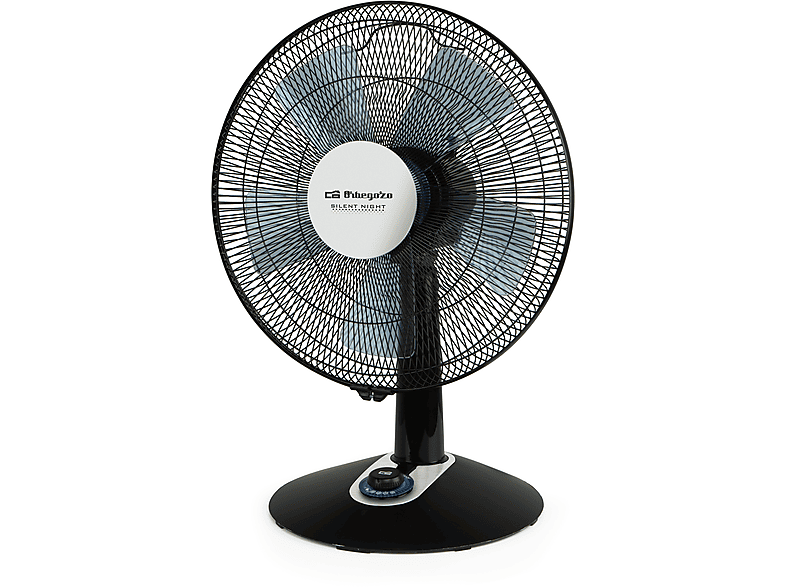 Ventilador De Sobremesa Orbegozo Tf Velocidades Negro