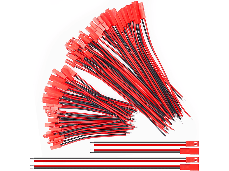YUNIQUE GREEN CLEAN POWER JST 22 AWG 2 Pin Drohnenzubehör Rot MediaMarkt