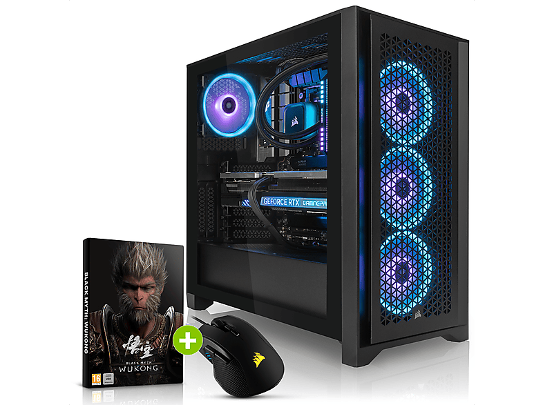 MEGAPORT Pro Gaming PC ICUE Intel Core I7 14700KF Gaming PC Core I7