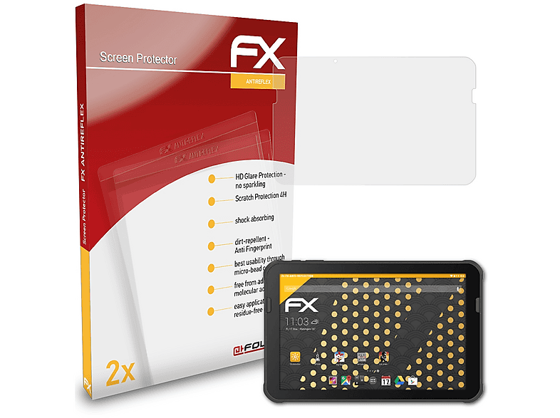 ATFOLIX 2x FX Antireflex Displayschutz für Honeywell ScanPal EDA10A