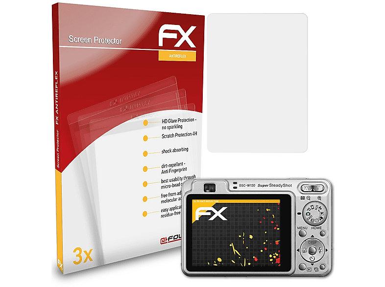 Atfolix X Fx Antireflex Displayschutz F R Sony Dsc W Saturn