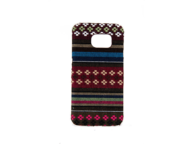 KÖNIG DESIGN Schutzhülle Backcover Samsung Galaxy S6 Edge Braun