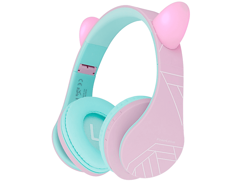 Powerlocus P F R Kinder Over Ear Kopfh Rer Bluetooth Rosa Mediamarkt