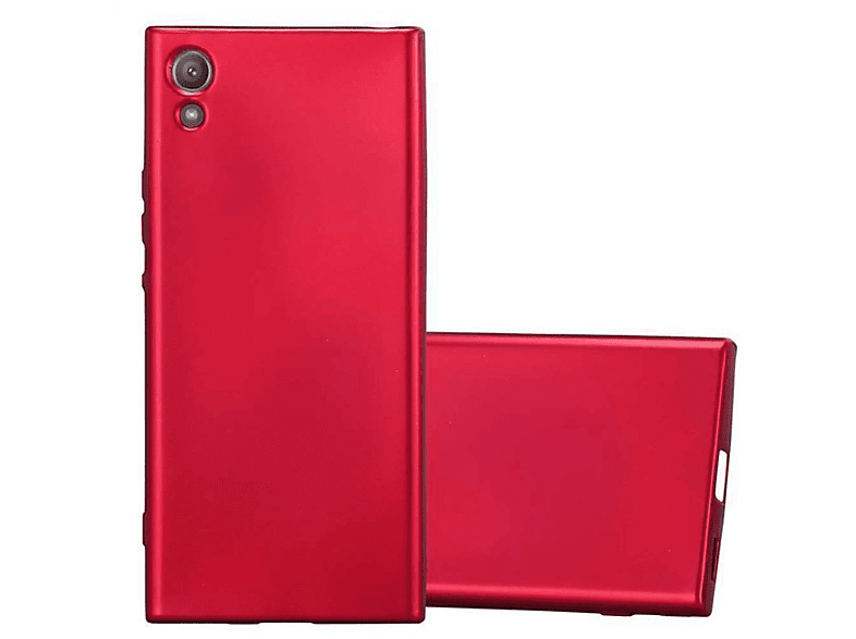 Funda Cadorabo Funda De Tpu Mate Metalizado Compatible Con Sony