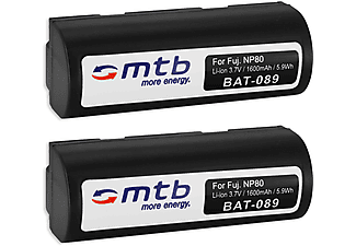 MTB MORE ENERGY 2x BAT 089 NP 80 Akku Li Ion 1600 MAh MediaMarkt