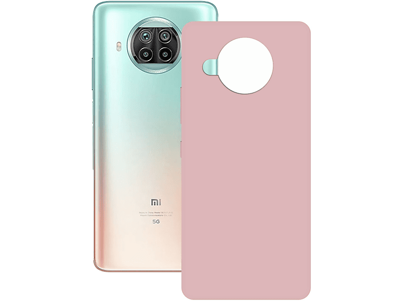 Funda móvil KSIX Mi 10 Lite Compatible con Xiaomi Mi 10 Lite Rosa