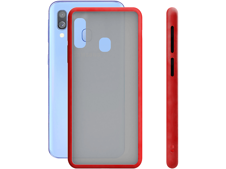 Funda M Vil Ksix Galaxy A Compatible Con Samsung Galaxy A Rojo