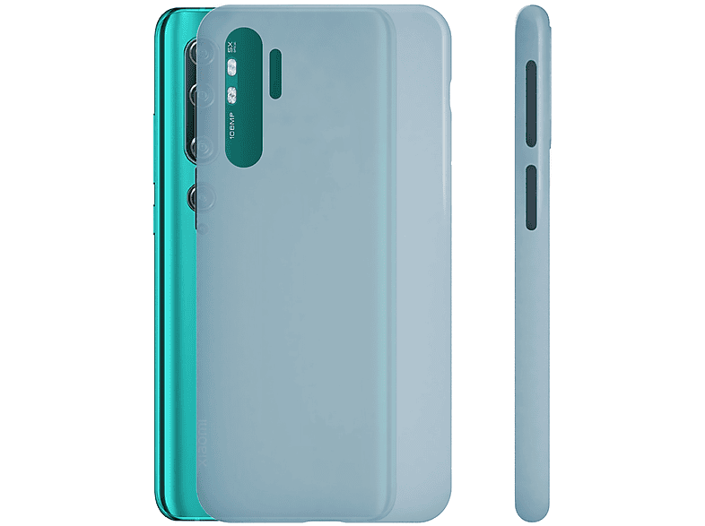 Funda móvil KSIX Mi Note 10 Compatible con Xiaomi Mi Note 10 Azul