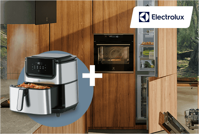 Electrolux beépíthető konyhai készülékek ráadás Air Fryerrel