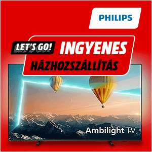 Megjelölt 55” és feletti Philips TV-k ingyen szállítással