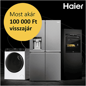 Haier nagygépek pénzvisszatérítéssel