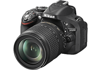 NIKON D5200 + 18-105mm VR Lens Kit Dijital SLR Fotoğraf Makinesi