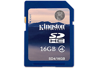 KINGSTON 16GB Class 4 Flash SDHC Kart