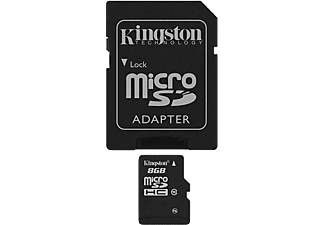 KINGSTON SD10V/8GB SDHC 8 GB Class 10 Hafıza Kartı