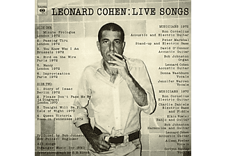 Leonard Cohen - Live Songs - Remastered (Vinyl LP (nagylemez))