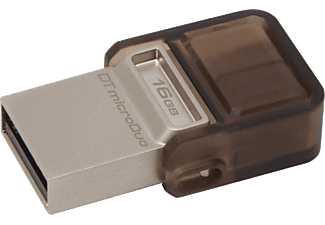 KINGSTON 16GB Data Traveler MicroDuo USB 2.0 micro USB Bellek OTG DTDUO/16GB