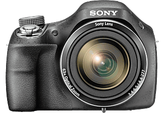 SONY DSC H400 20,1 MP 3 inç Ekran 63x Optik Zoom Dijital Kompakt Fotoğraf Makinesi Siyah