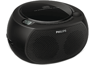 PHILIPS AZ100B/12 Taşınabilir Müzik Seti Siyah