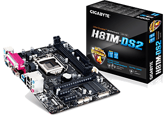 GIGABYTE GA-H81M-DS2 1150p DDR3 1600 MHz S+V+GL+16X Anakart