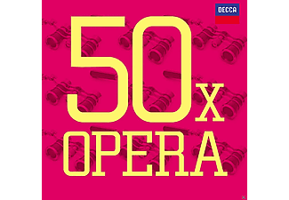 Különböző előadók - 50 x Opera (CD)