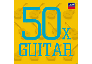 Különböző előadók - 50 x Guitar (CD)