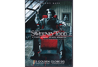 Sweeney Todd - A Fleet Street démoni borbélya (DVD)