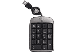 A4 TECH TK-5 Gümüş-Siyah Numpad