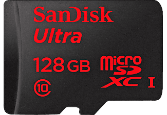 SANDISK Ultra Android 128GB 48MB/sn Class10 MicroSDHC Hafıza Kartı SDSDQUA-128G G46A